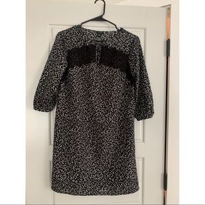 Black and white printed Ann Taylor Dress Size XS